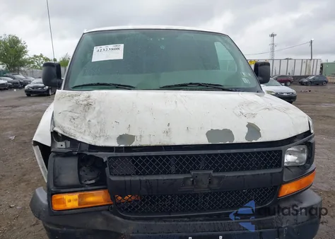 2012 Chevrolet Express 2500 Work Van from USA, damaged, VIN 1GCWGFFA8C1108597